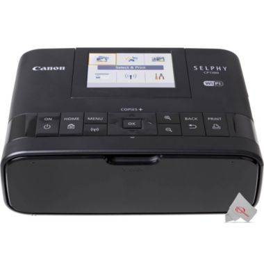 Canon Selphy CP1300 Photo Printer Black with Canon RP-108 Color Ink and Paper Set. View a larger version of this product image.