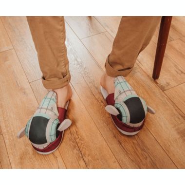 Star Wars Boba Fett Firespray Gunship Unisex Slippers for Adults. View a larger version of this product image.