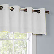 Commonwealth Thermalogic Weather Cotton Fabric Grommet Top Valance - 40x15" - White