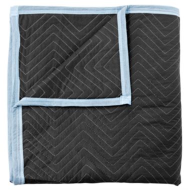 Sure-Max 8 Moving & Packing Blankets - Ultra Thick Pro - 80" x 72" (65 lb/dz weight) - Professional Quilted Shipping Furniture Pads Black. View a larger version of this product image.
