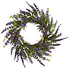 Alternate image 0 for Nearly Natural 18 Lavender Wreath, Purple