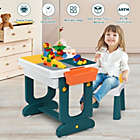 Alternate image 1 for Costway 5 in 1 Kids Activity Table Set