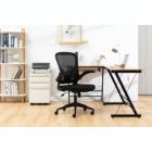 Alternate image 1 for LeisureMod Newton Mesh Office Chair - Black