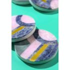 Alternate image 2 for GAURI KOHLI Provence Marble Coasters, Set of 4