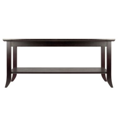 Genoa Rectangular Coffee Table, Espresso. View a larger version of this product image.
