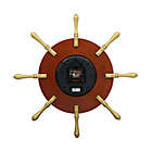 Alternate image 3 for Seiko 19" Rei Nautical Helm Wall Clock