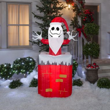 inflatable christmas jack skellington