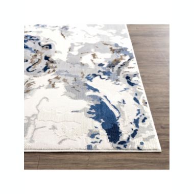 Abani Rugs Regal REG100A Grey Blue Transitional Abstract Area Rug. View a larger version of this product image.
