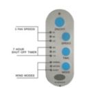 Alternate image 1 for Optimus16 in. Wave Oscillating 3-Speed Stand Fan with Remote Control