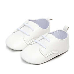 Laurenza's Baby Boys White Dress-Shoes