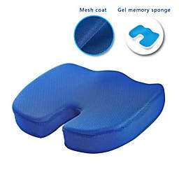 Kitcheniva Memory Foam Cooling Gel Seat Cushion Car Seat, Royal Blue