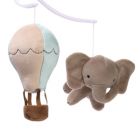 Alternate image 2 for Bedtime Originals Up Up & Away Air Balloon Musical Baby Crib Mobile Soother Toy