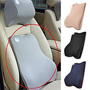 Kitcheniva Car Seat Back Support Cushion Memory Foam Breathable Chair Lumbar, Blue