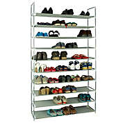 Inq Boutique 10 Layers Non-woven Fabrics & Steel 20Pair Shoe Capacity Rack 39.37x11.02x68.89&#39;