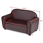 Alternate image 3 for Slickblue Kids Sofa Armrest Chair with Storage Function