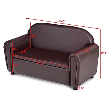 Slickblue Kids Sofa Armrest Chair with Storage Function. View a larger version of this product image.