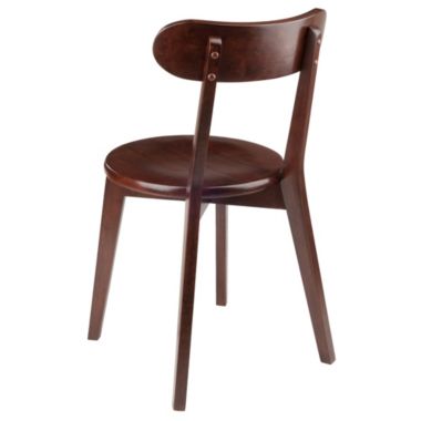 Pauline 2-Pc H-Leg Chair Set, Walnut. View a larger version of this product image.