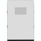 Alternate image 0 for Ownpets Aluminum Dog Door Inner Flap Pet Door Small