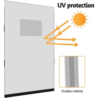 Ownpets Aluminum Dog Door Inner Flap Pet Door Small. View a larger version of this product image.