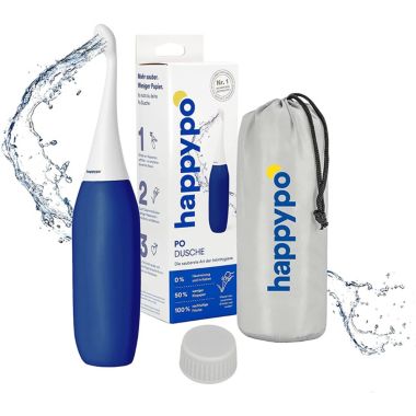 HappyPo The Original Butt Shower Portable Bidet With Travel Bag. View a larger version of this product image.