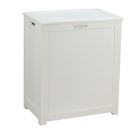 Alternate image 0 for Oceanstar Design Group Oceanstar Storage Laundry Hamper, White