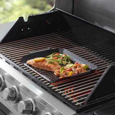 Mr Bar-B-Q High Side Grill Topper 12" x 10" x 1.25" Inch Deep Non Stick 06779Y. View a larger version of this product image.