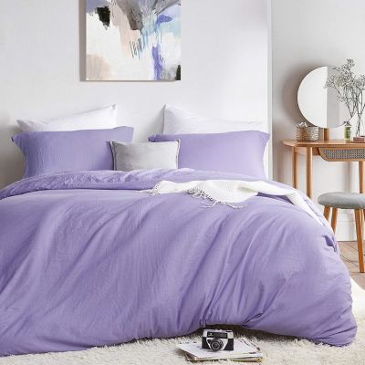 Kess InHouse Anneline Sophia Tropical Paradise Purple Floral Bed Runner