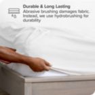 Alternate image 2 for Bare Home  - 24" Fitted Sheet - Extra Deep Pocket Fitted Sheet - Premium 1800 Microfiber - Ultra-Soft Wrinkle Free - Deep Pocket Fitted Bottom Sheets (Twin XL, White)