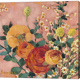 Metaverse Art Flower Series 37 by Marietta Cohen 24-Inch x 24-Inch Canvas Wall Art