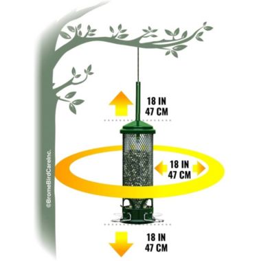 Brome Squirrel Buster Mini Bird Feeder, Squirrel Proof. View a larger version of this product image.