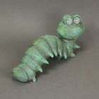 Alternate image 1 for Things2Die4 Caterpillar Resin Solar LED Sculpture Decorative Garden Art Yard Light