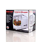 Alternate image 2 for Better Chef 12 Ounce Compact Chopper in White
