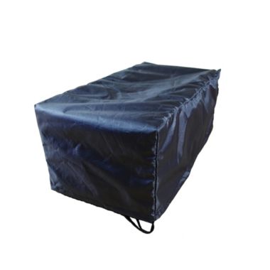 Summerset Shield Gold 2-Layer Polyester Fabric Outdoor Coffee Table Cover - 56x28", Charcoal Grey. View a larger version of this product image.