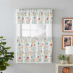 SKL Home Floral Dance Cheerful Scatter Print Window Valance With Rod Pocket - 58x13