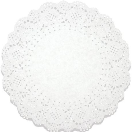 VINTAGE CHRISTMAS APPLICATION BEADS WHITE 11" STAR COASTER PLACEMATE DOILY 