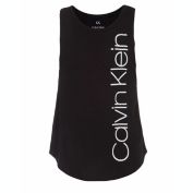 Calvin Klein Girl&#39;s Logo Tank Tops Black Size 8-10