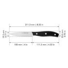 Alternate image 1 for Henckels International Definition 4" Paring Knife Black