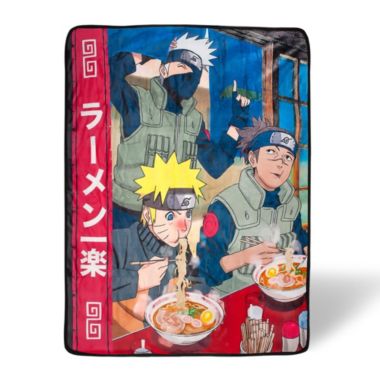 Naruto Shippuden Ramen Shop Plush Throw Blanket Super Soft Fleece Blanket, Cozy Sherpa Cover For Sofa And Bed, Home Decor Room Essentials Anime Manga Gifts 45 x 60 Inches. View a larger version of this product image.