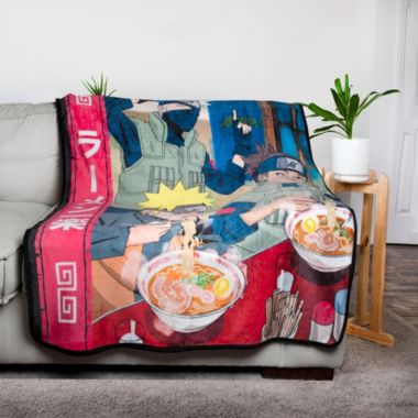 Naruto  Shippuden Ramen Shop Plush Throw Blanket   Super Soft Fleece Blanket, Cozy Sherpa Cover For Sofa And Bed, Home Decor Room Essentials   Anime Manga Gifts   45 x 60 Inches. View a larger version of this product image.