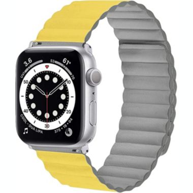 Worryfree Gadgets Reverseable Leather Magnetic Band for Apple Watch 38mm 40mm 41mm, 42mm 44mm 45mm iWatch Band Series 8 7 6 5 4 3 2 1 & SE - 42/44/45. View a larger version of this product image.