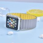 Alternate image 3 for Worryfree Gadgets Reverseable Leather Magnetic Band for Apple Watch 38mm 40mm 41mm, 42mm 44mm 45mm iWatch Band Series 8 7 6 5 4 3 2 1 & SE - 42/44/45