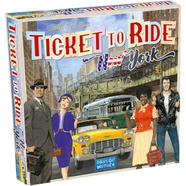 Ticket to Ride  New York [Board Game, 2-4 Players]. View a larger version of this product image.