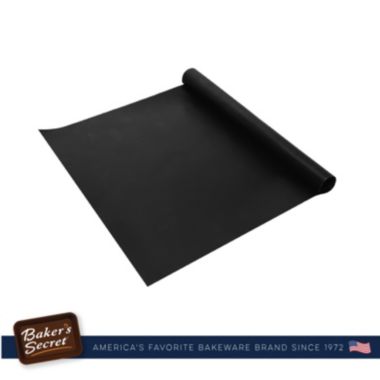 Baker's Secret Oven Liner Set, 2x Reusable Non-stick Oven Liner Set 24"x13", Kitchen Essentials, Oven Protection, Red. View a larger version of this product image.