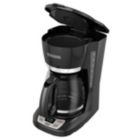 Alternate image 1 for Black and Decker 12 Cup Programmable Coffeemaker in Black
