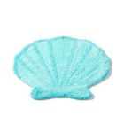 Alternate image 1 for Saturday Knight Ltd South Seas Vibrant Shell And Ultra Plush Comfort Bath Rug - 25x24", Aqua