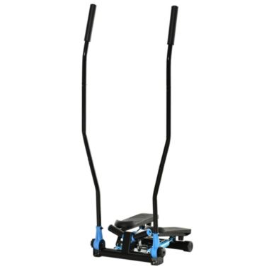 Soozier Twist Stair Stepper Machine with Rocking Handlebars, Cardio Climber Exercise Equipment with Hydraulic Resistance, LCD Display for Home Workout Exercise. View a larger version of this product image.