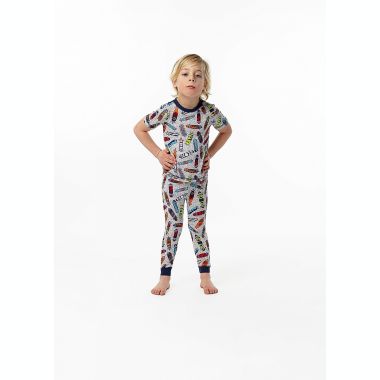 Sleep On It Boys Skater Super Soft Snug Fit 2-Piece Pajama Sleep Set. View a larger version of this product image.
