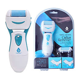 Pursonic Battery operated callus remover with 2 replacement heads Blue