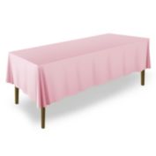 Lann's Linens - 10 Premium Tablecloths for Wedding / Banquet / Restaurant - Rectangular Polyester Fabric Table Cloths