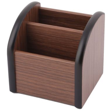 Unique Bargains Wooden Pen Holder for Desk, Light Weight Pencil Holder Makeup Brush Holders, Desk Accessories & Workspace Organizers for Home, School & Office. View a larger version of this product image.